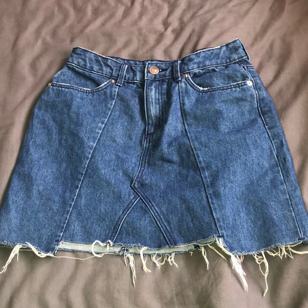 Denim skirt